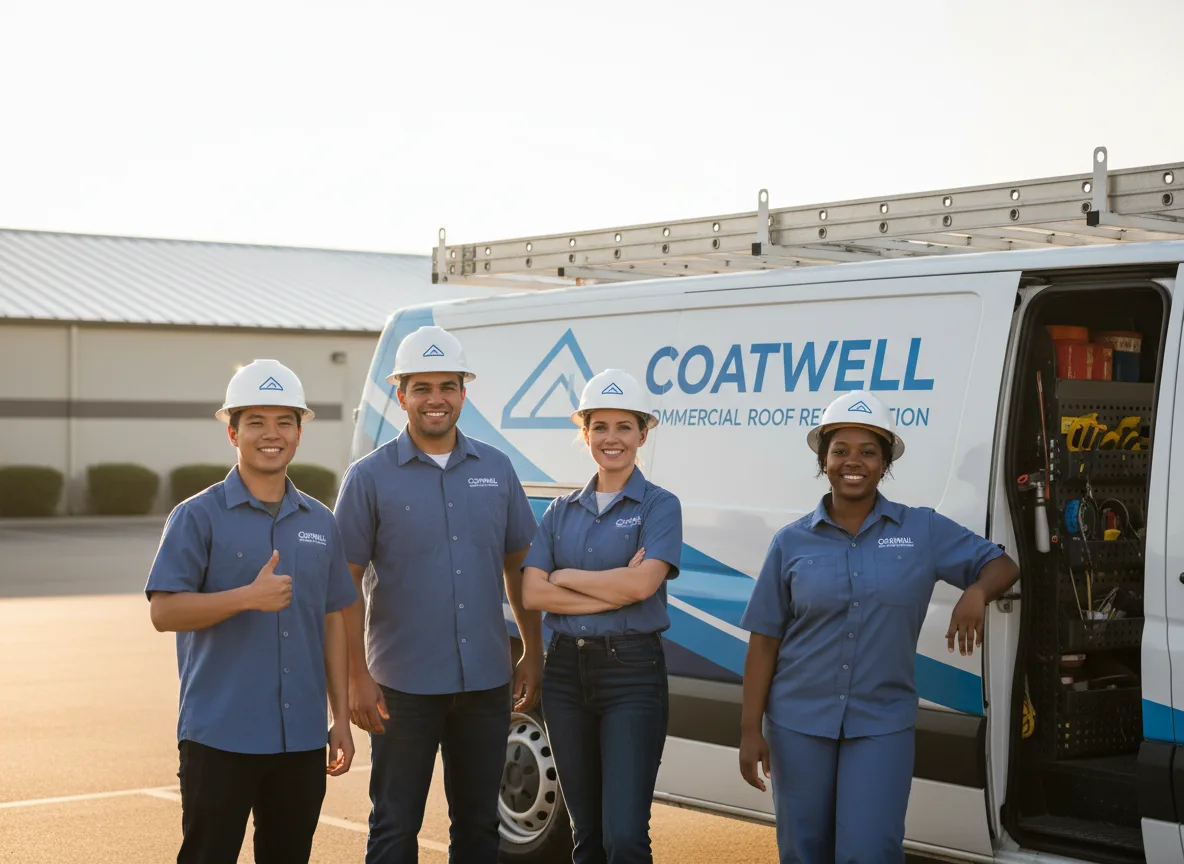 Commercial roof coating company in Rocklin, CA
